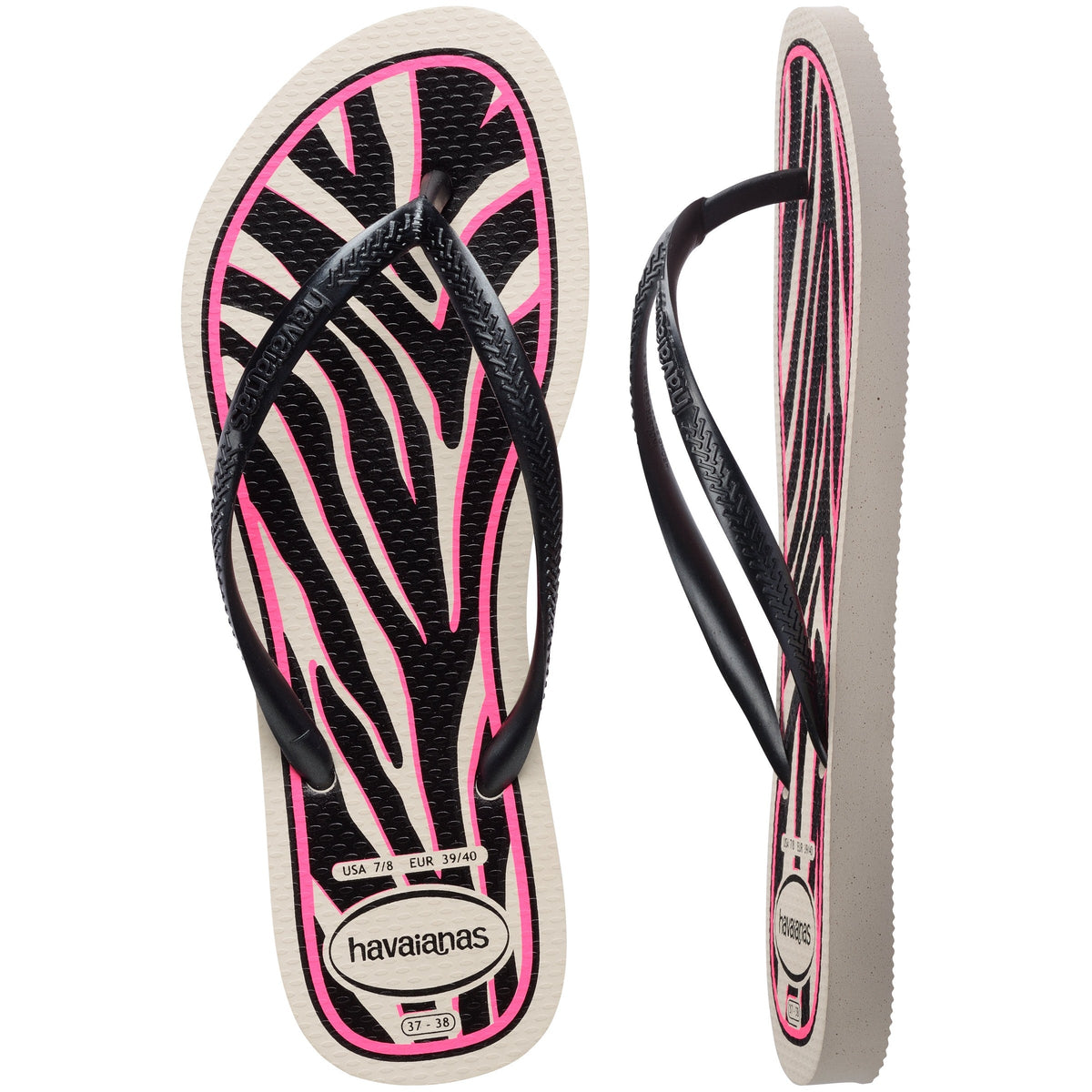 Women's Slim Animals Flip Flops