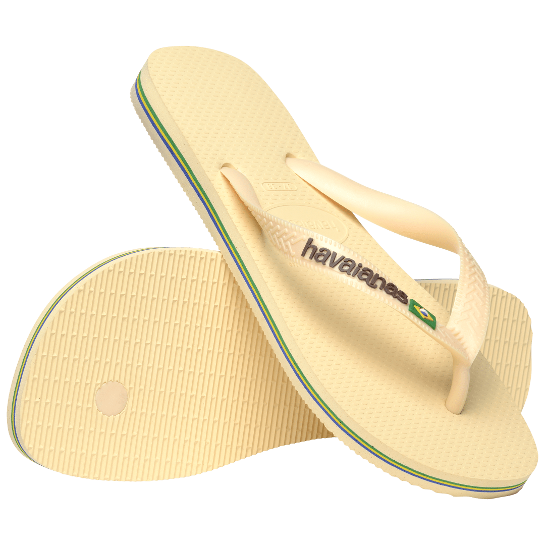 Women's Brazil Logo Flip Flops