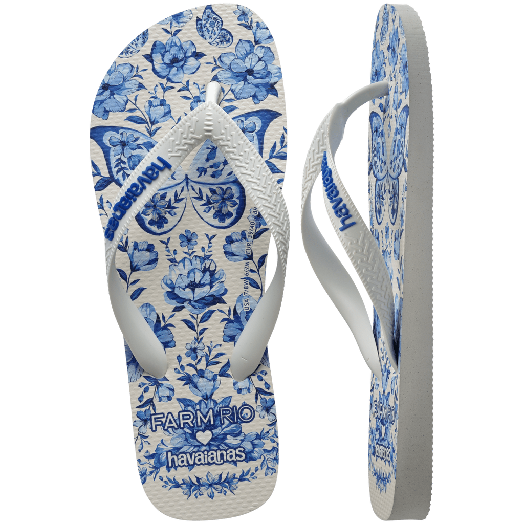 Women's FARM Rio Porcelain Garden Flip Flops