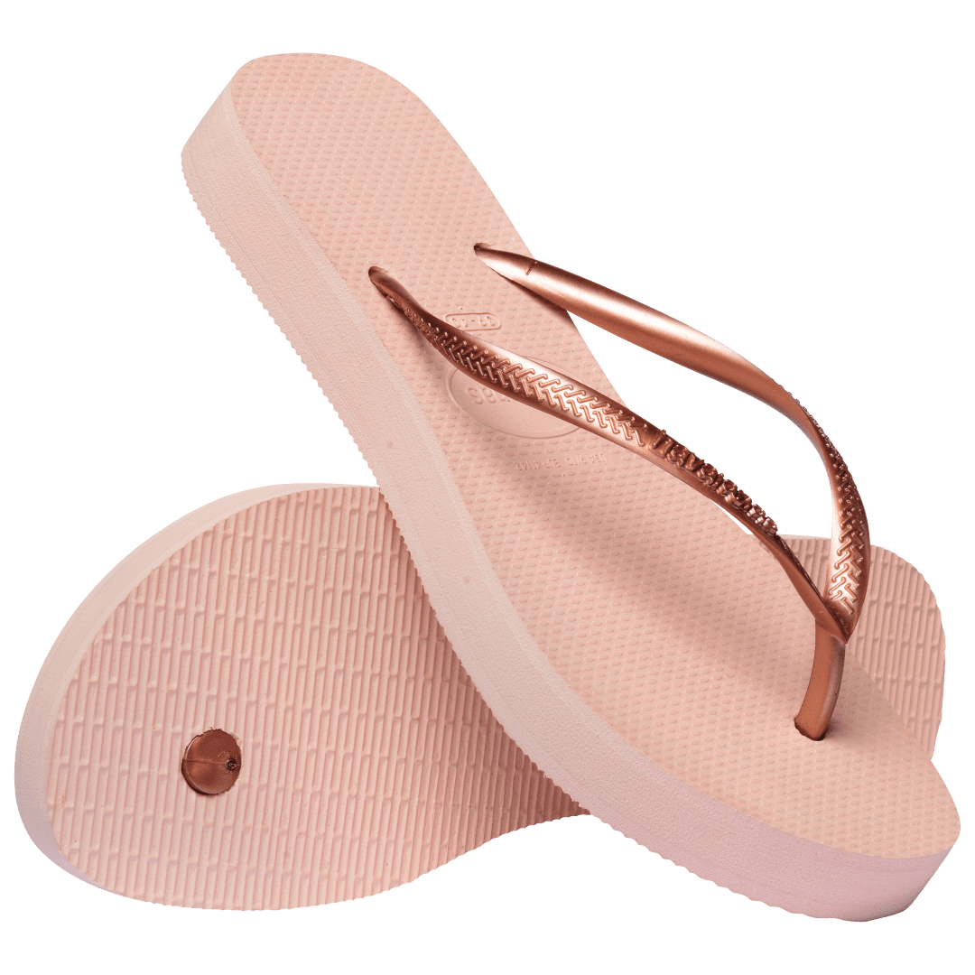 Women's Slim Flatform Flip Flops
