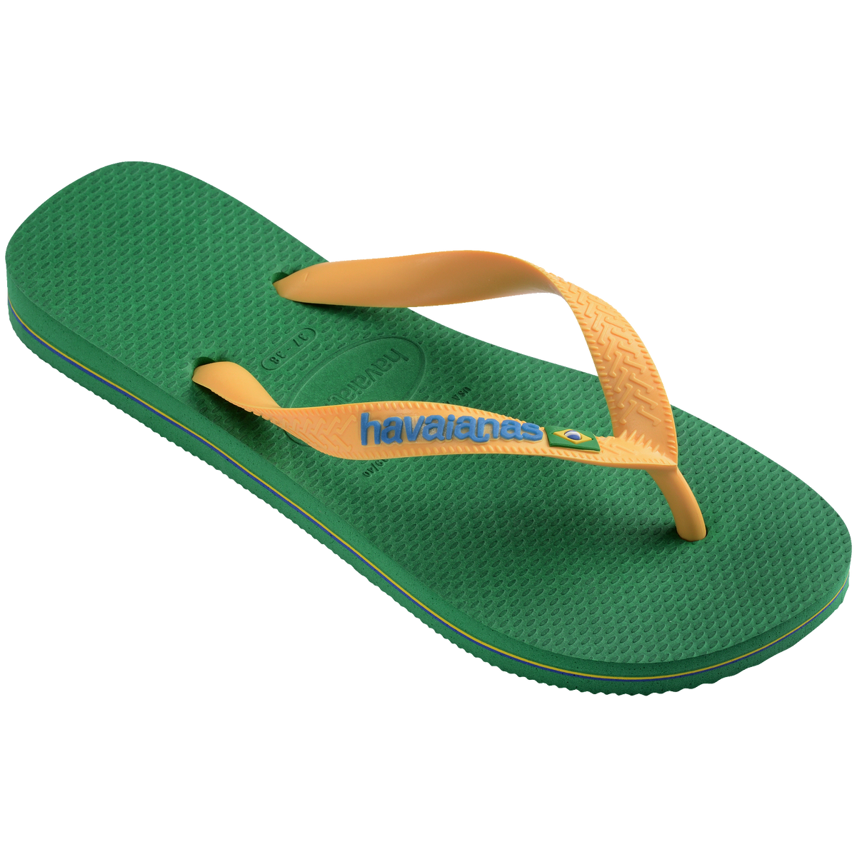 Women's Brazil Logo Flip Flops