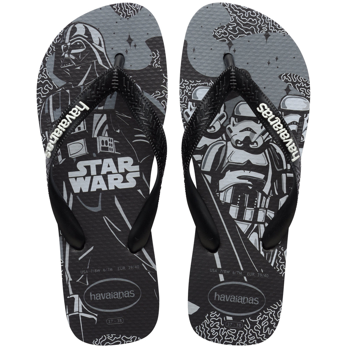 Men's Top Star Wars Flip Flops