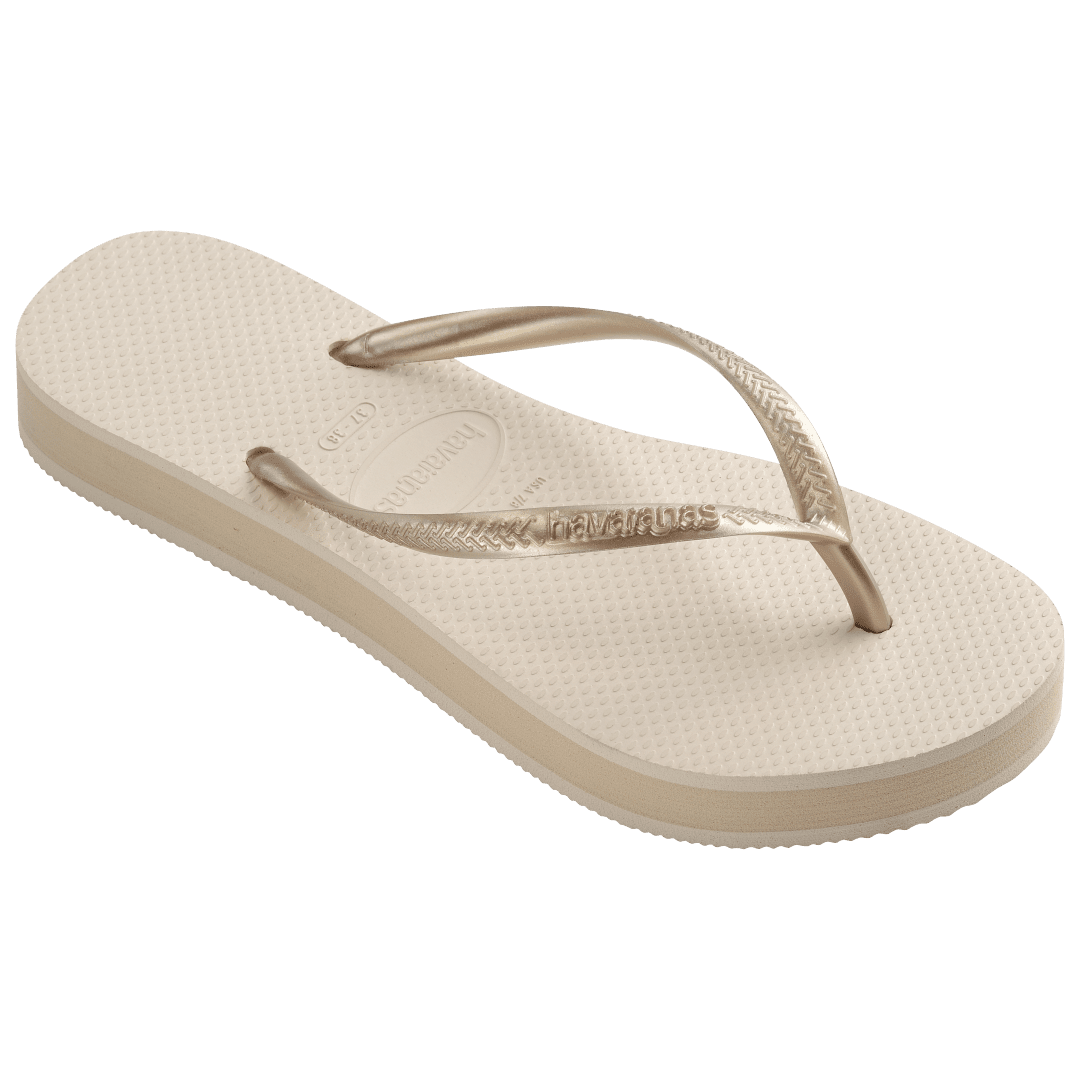 Women's Slim Flatform Flip Flops