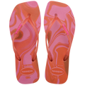 Women's Slim Square Jelly Flip Flops