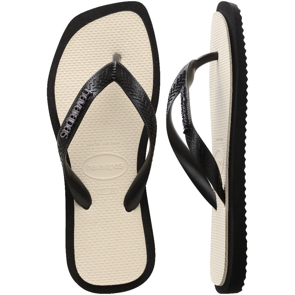 Women's Top Square Fusion Flip Flops