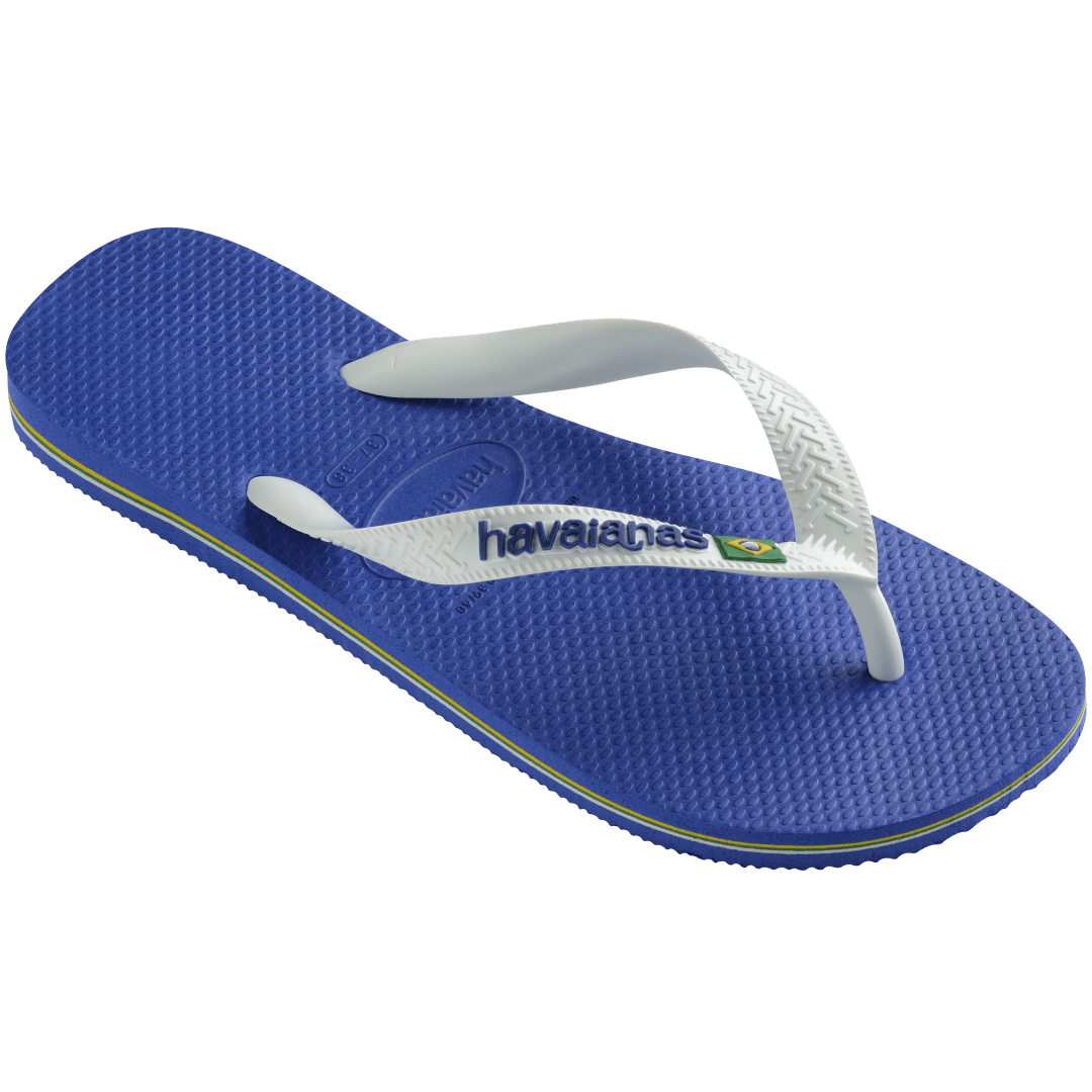 Kids' Brazil Logo Flip Flops