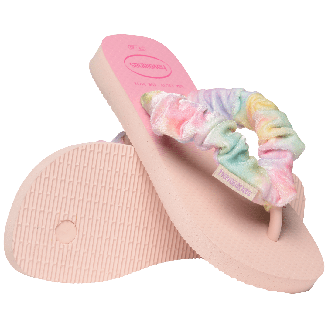 Kids' Fluffy Flip Flops