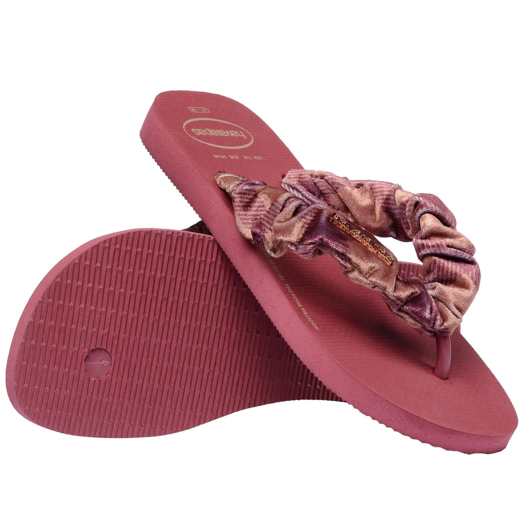 Women's Top Scrunchie Flip Flops