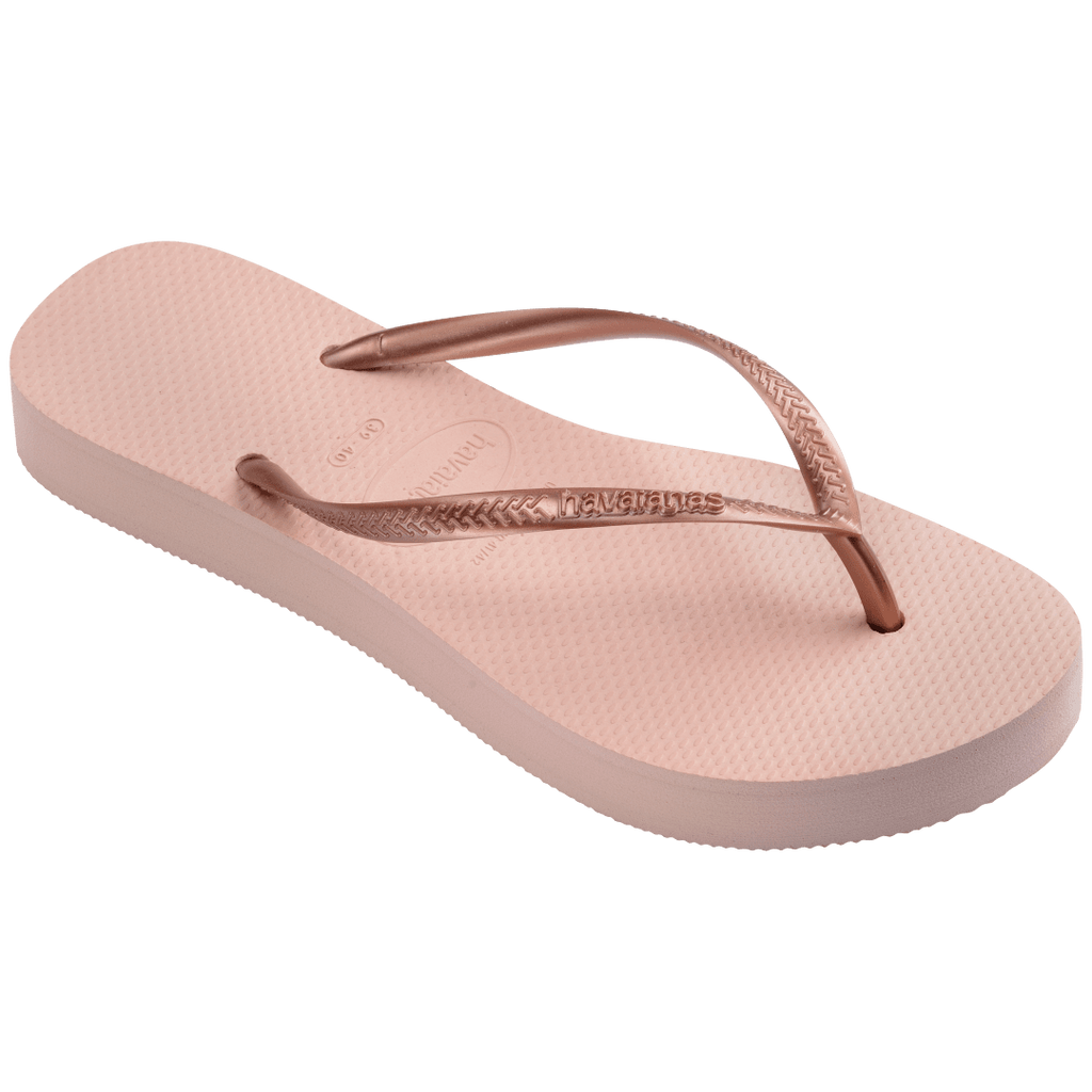 Women's Slim Flatform Flip Flops