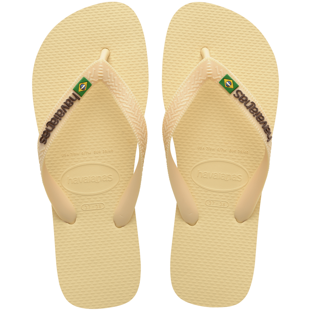 Women's Brazil Logo Flip Flops