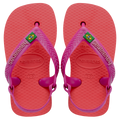 Baby Brazil Logo Flip Flop Sandals