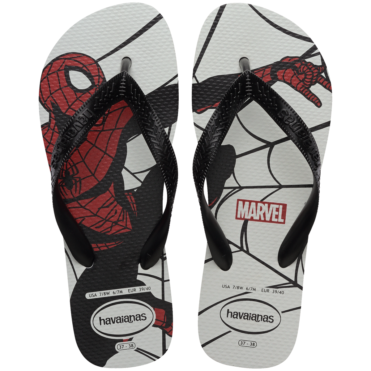 Kids' Marvel Logomania Top Flip Flop