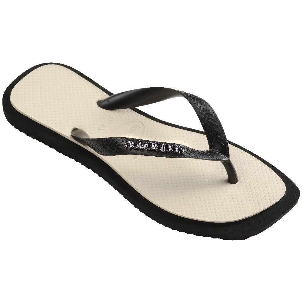 Women's Top Square Fusion Flip Flops