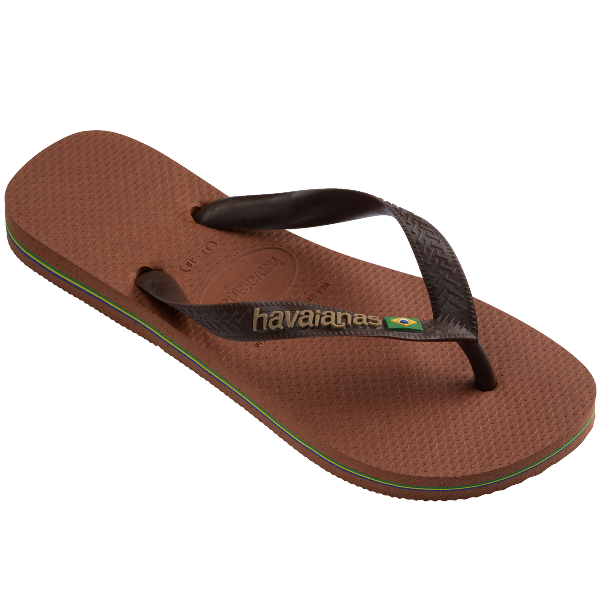 Men's Brazil Logo Flip Flops