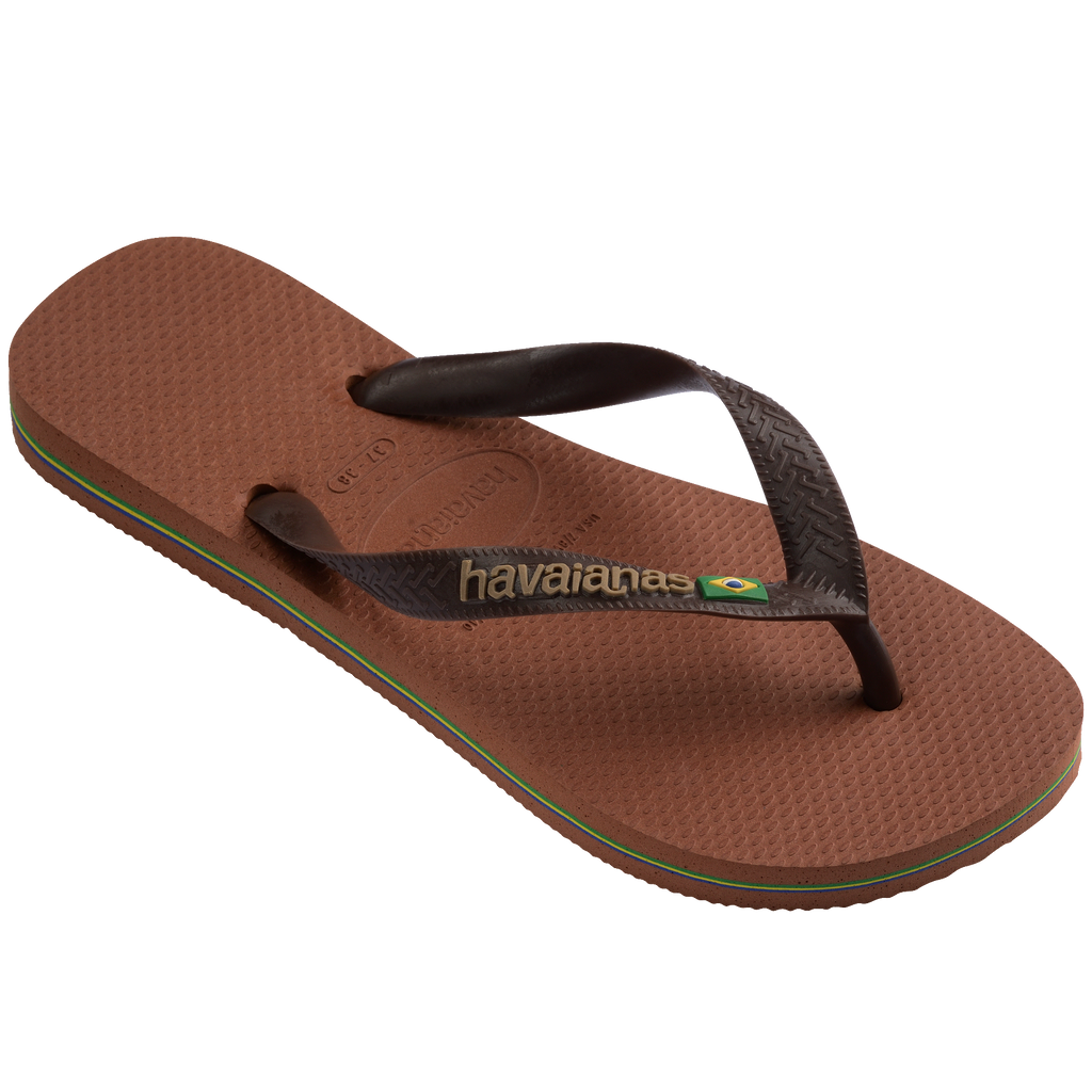 Women's Brazil Logo Flip Flops