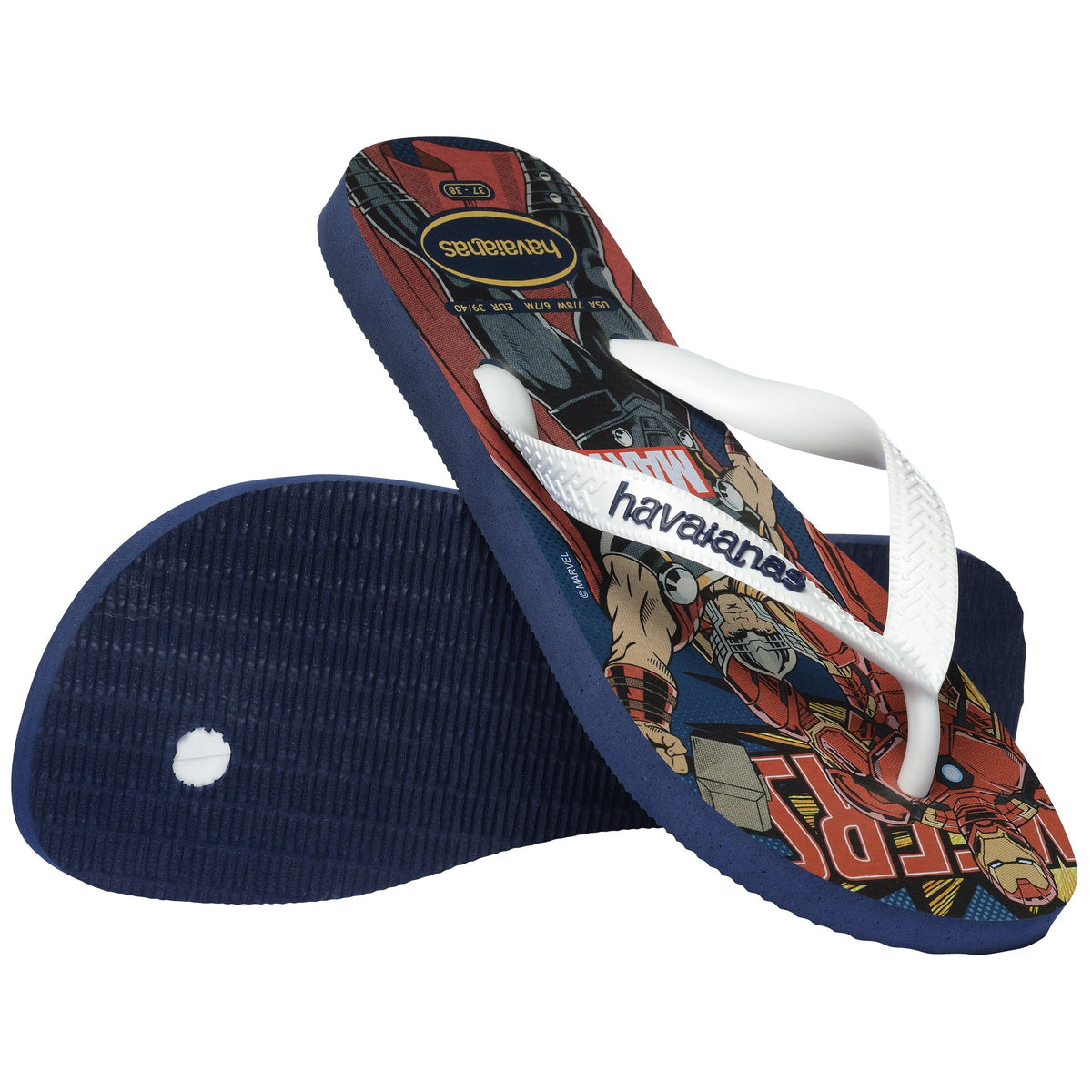 Men's Top Marvel Classics Flip Flops