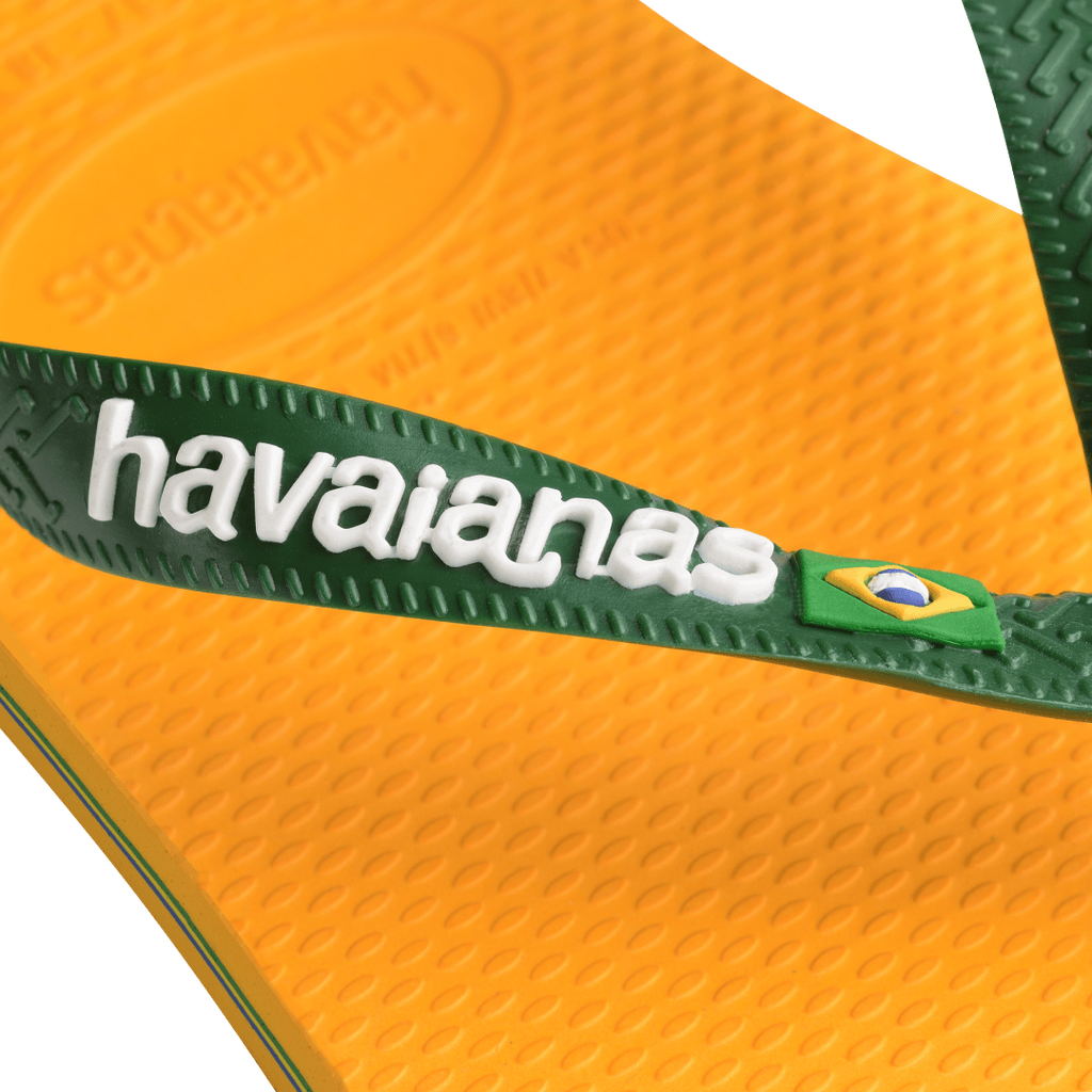 Women's Brazil Logo Flip Flops