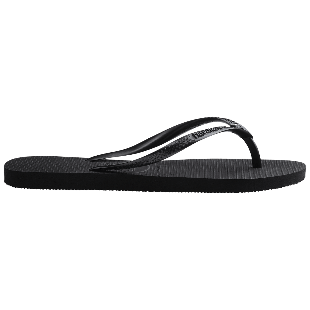 Women's Slim Crystal Flip Flops