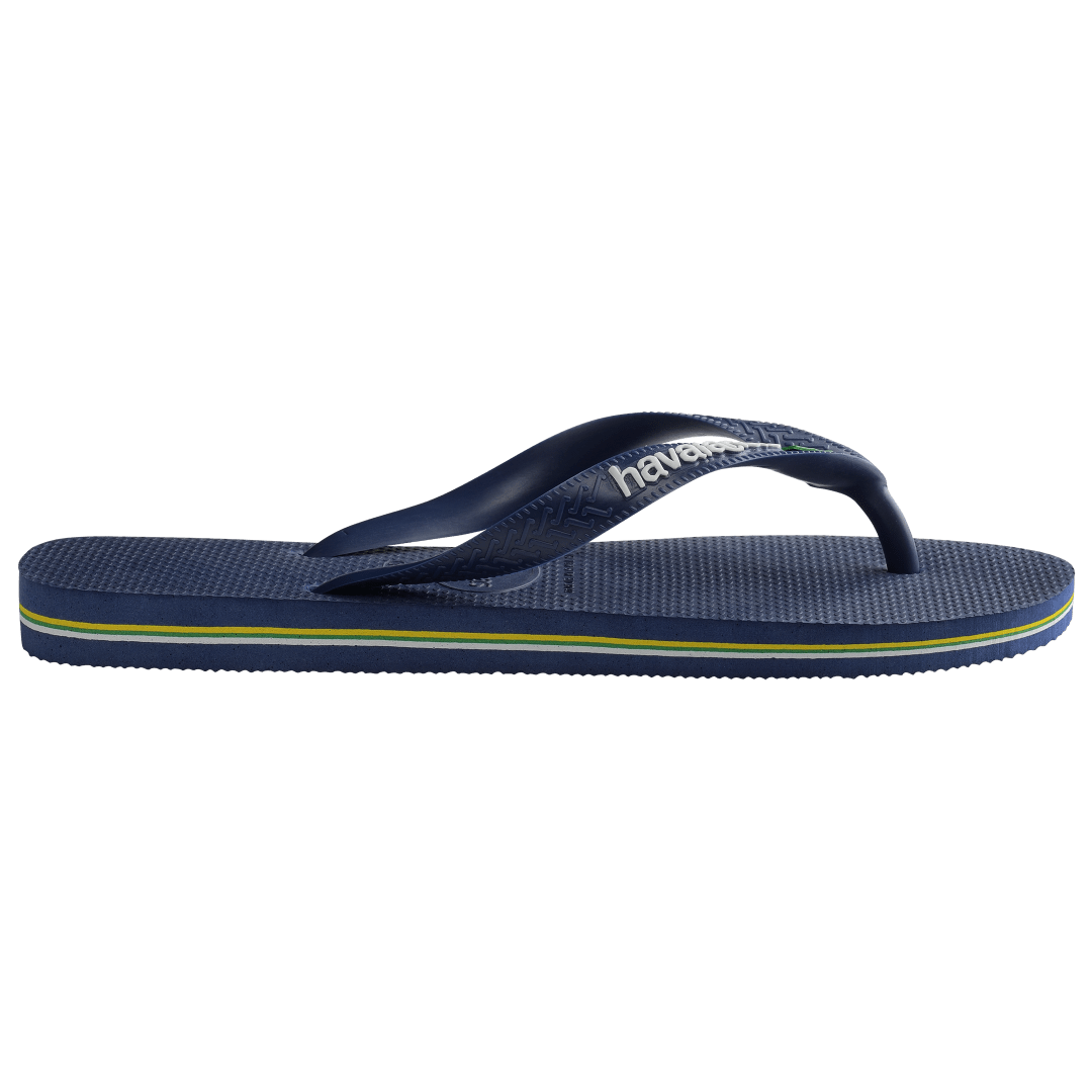 Kids' Brazil Logo Flip Flops