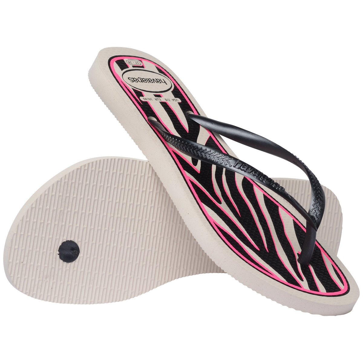 Women's Slim Animals Flip Flops