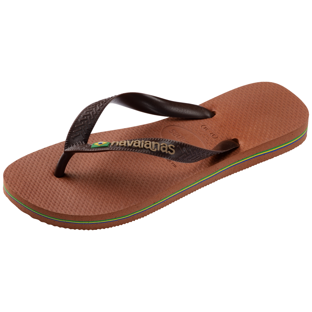 Men's Brazil Logo Flip Flops