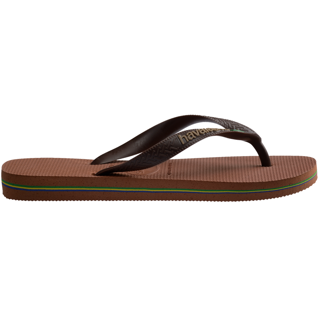 Men's Brazil Logo Flip Flops