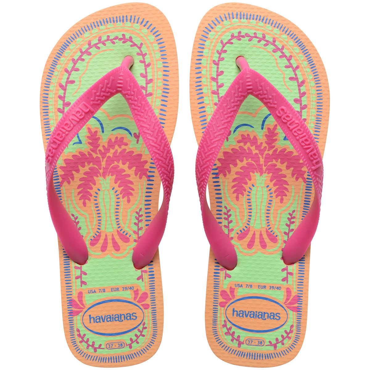 Women's Top Summer Vibes Flip Flops