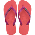 Women's Brazil Logo Flip Flops
