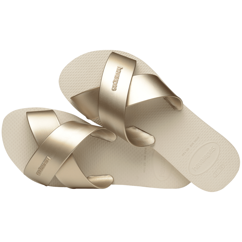 Women's Aqua Metallic Sandals