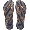 Women's Nautical Slim Flip Flops