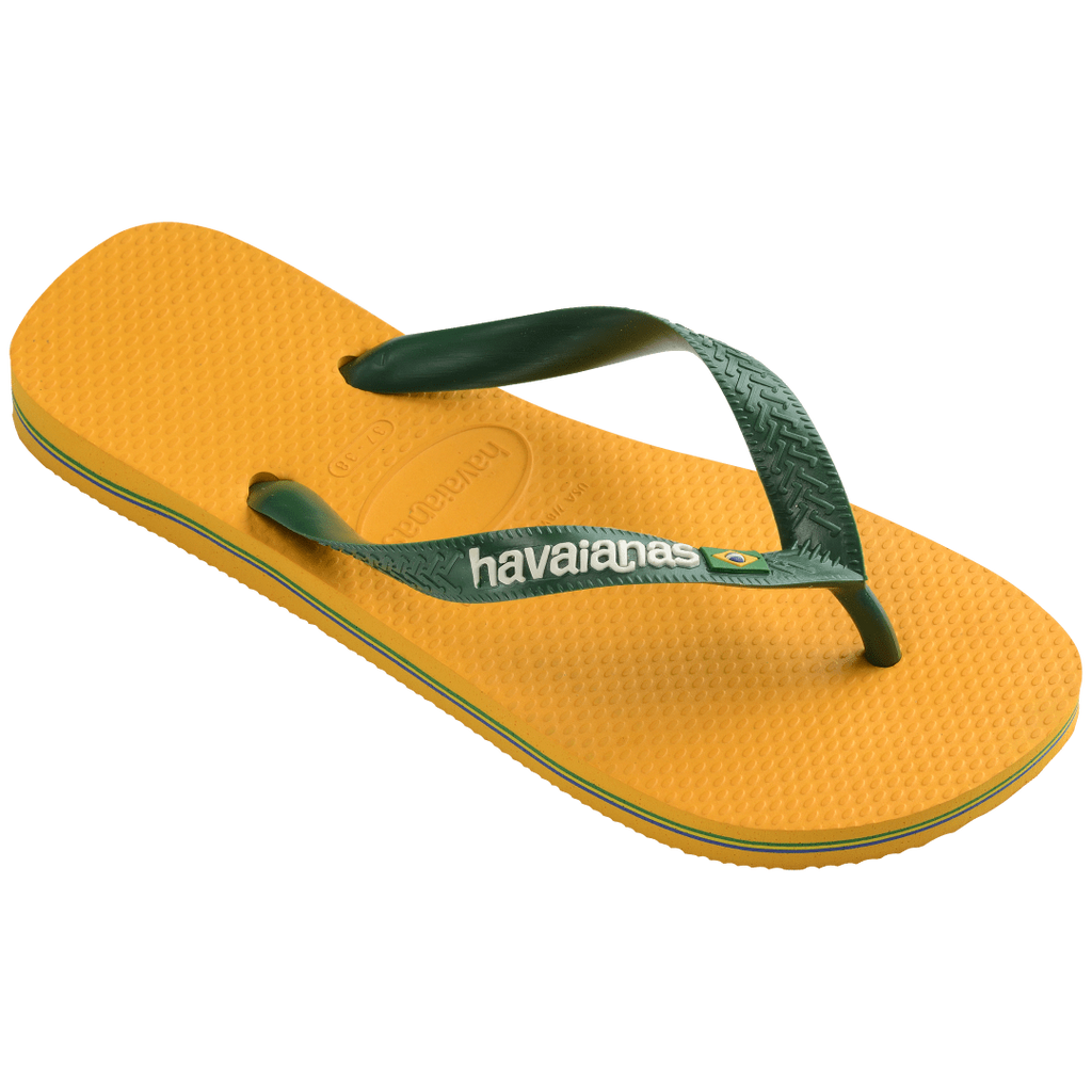 Women's Brazil Logo Flip Flops