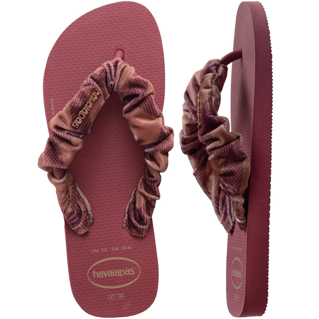 Women's Top Scrunchie Flip Flops