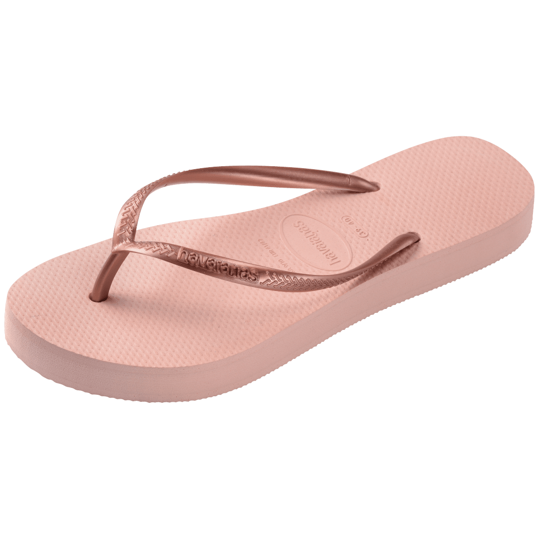 Women's Slim Flatform Flip Flops