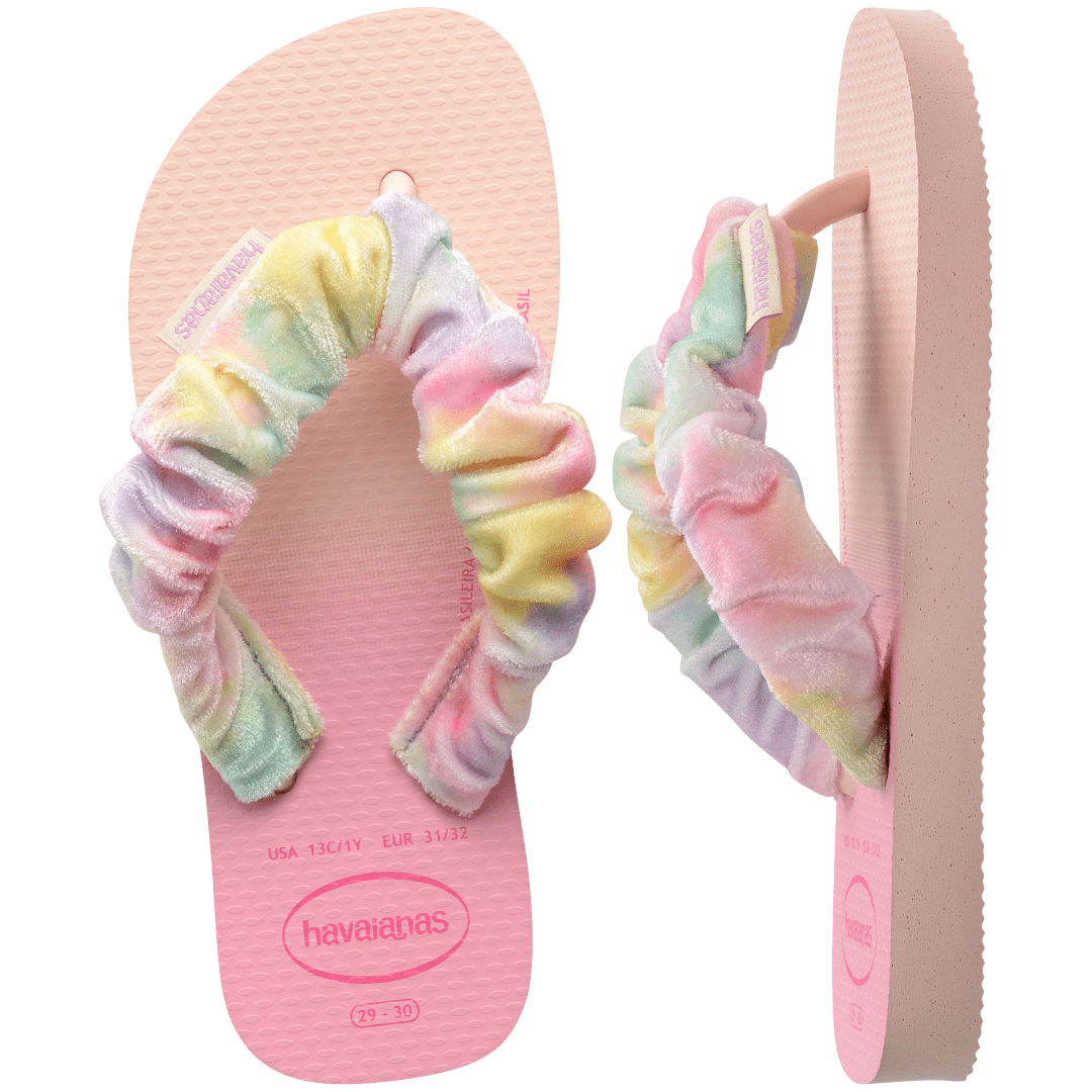Kids' Fluffy Flip Flops