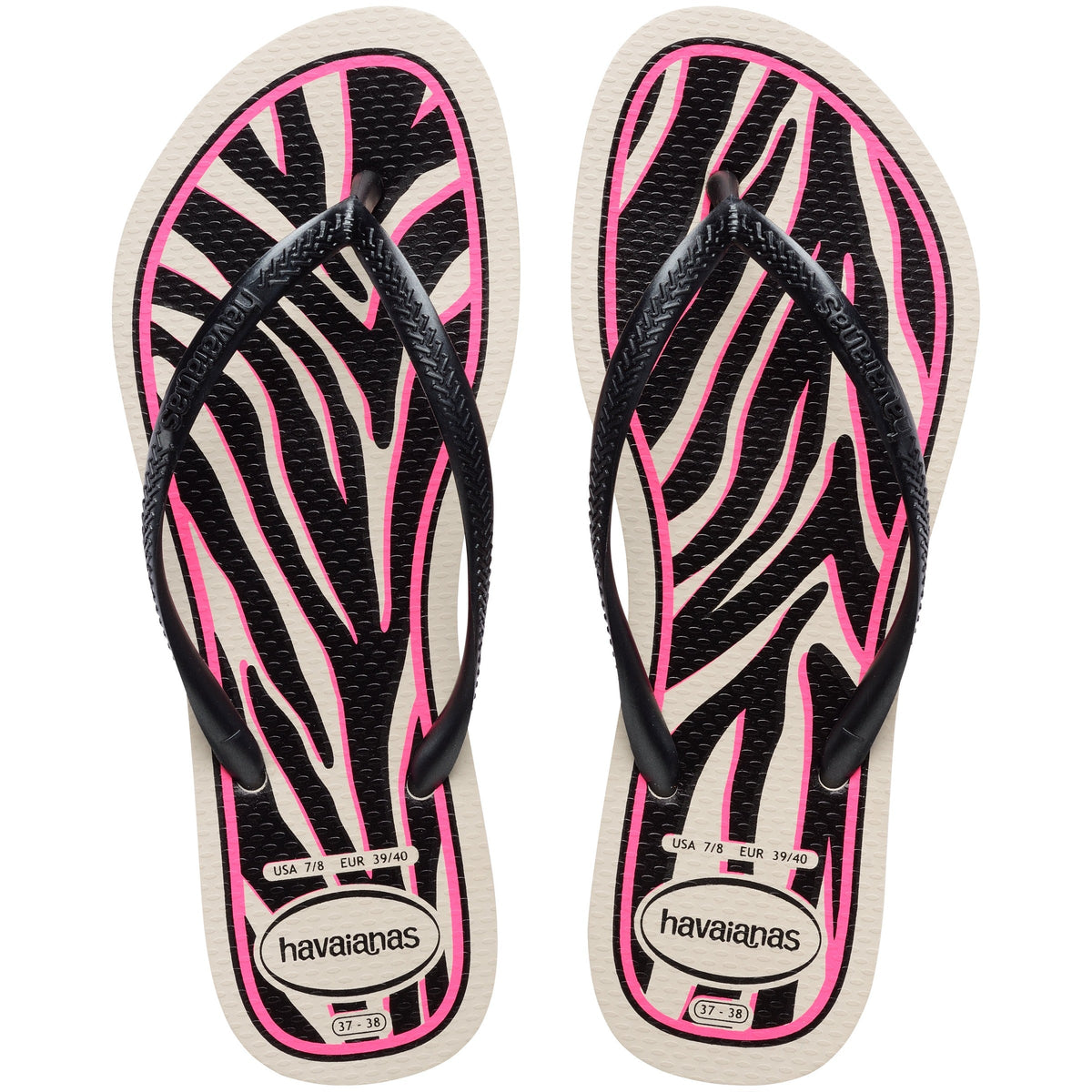 Women's Slim Animals Flip Flops