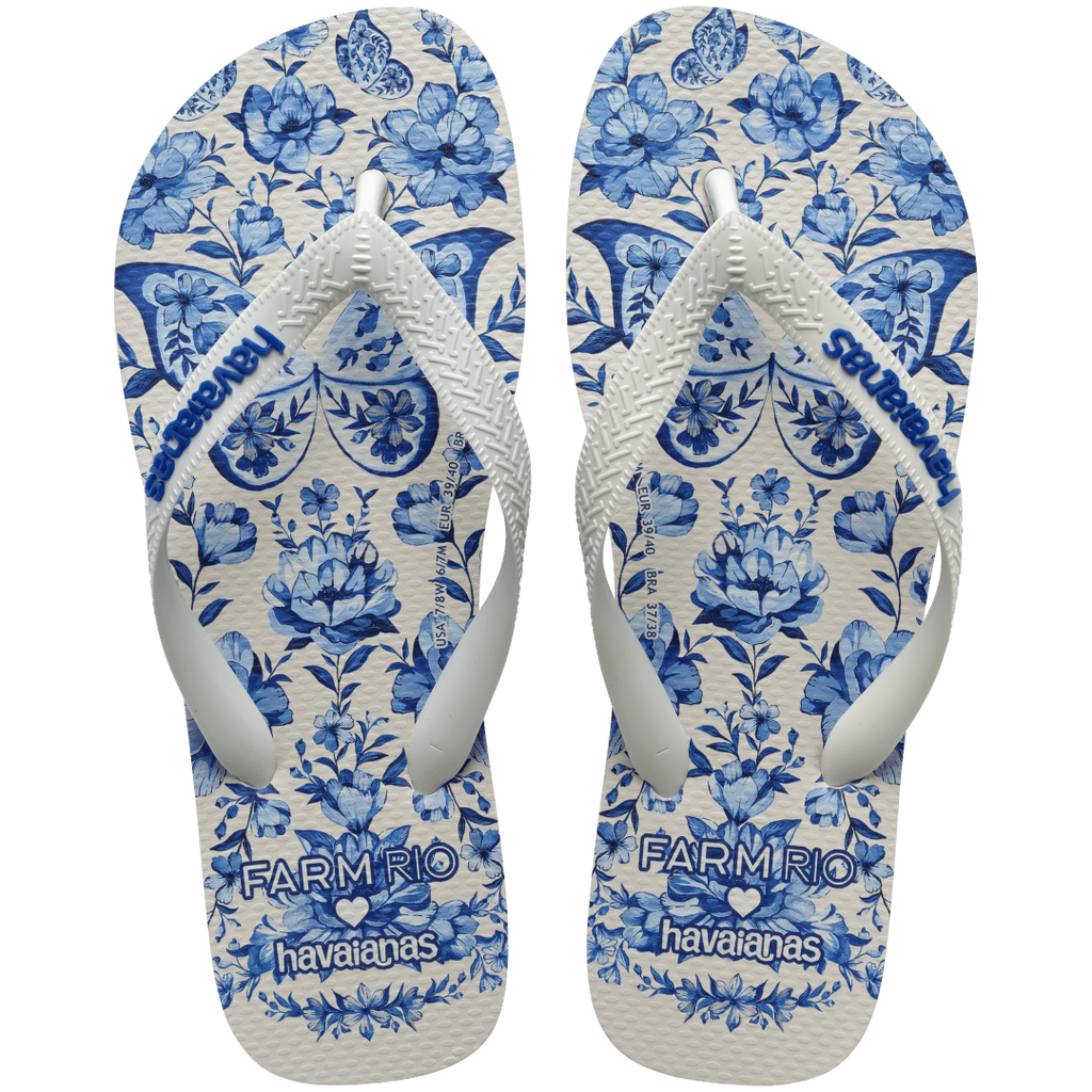 Women's FARM Rio Porcelain Garden Flip Flops