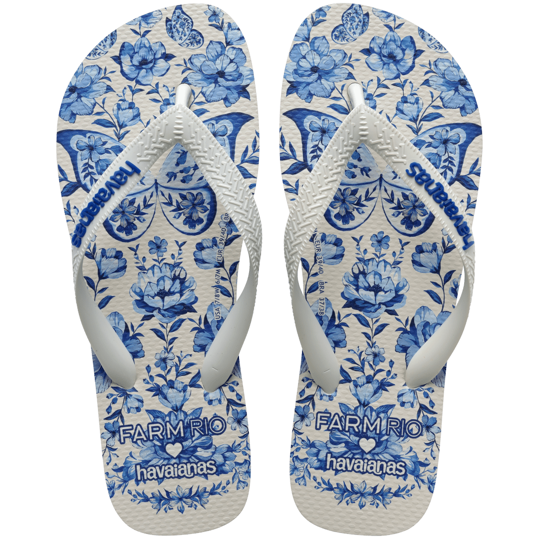 Women's FARM Rio Porcelain Garden Flip Flops