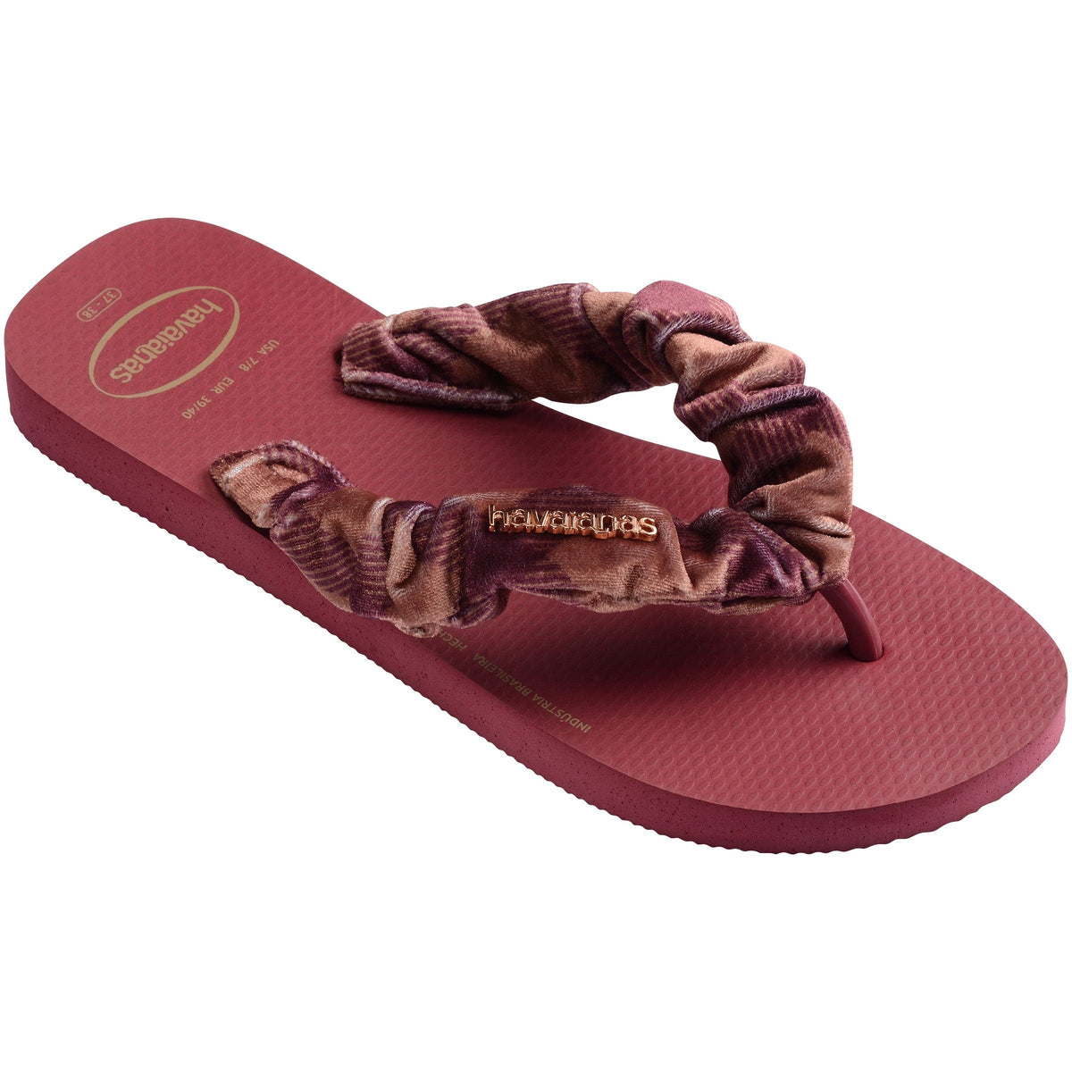 Women's Top Scrunchie Flip Flops