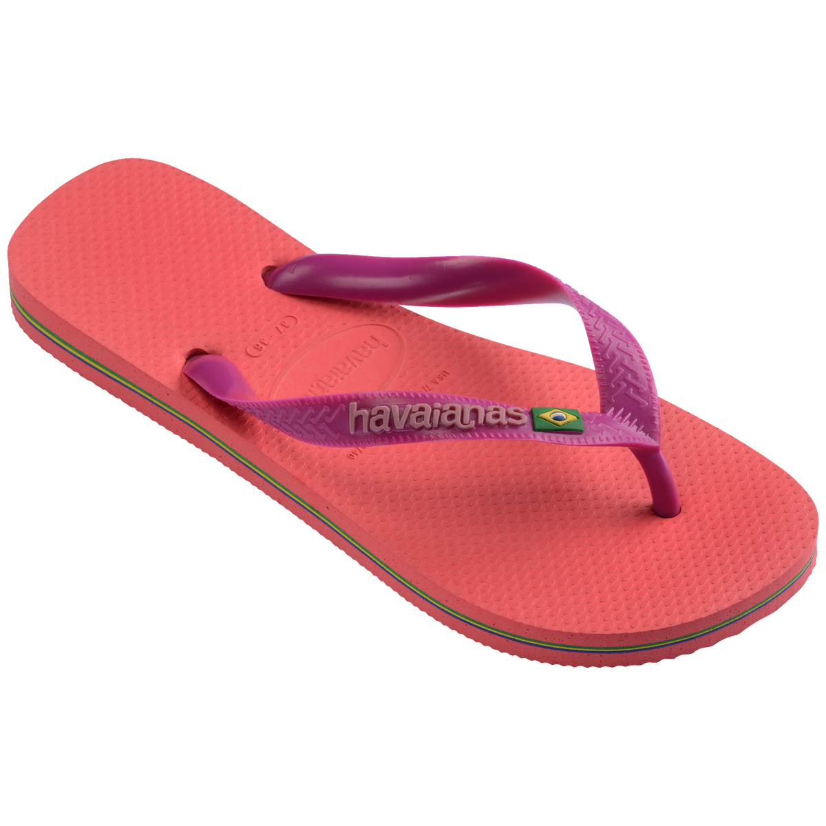 Women's Brazil Logo Flip Flops