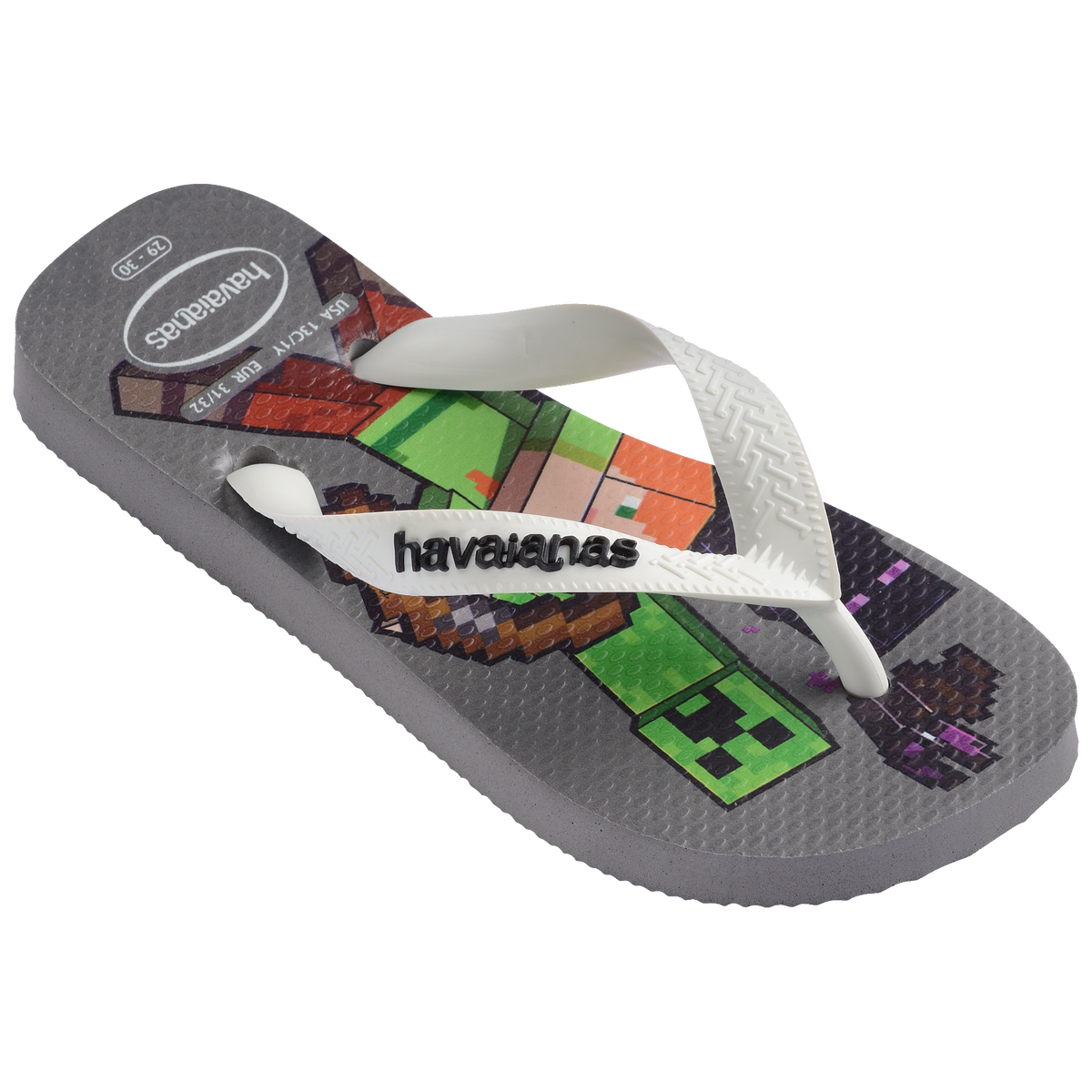 Kids' Minecraft Top Flip Flops