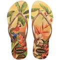 Women's Slim Tropical Flip Flops