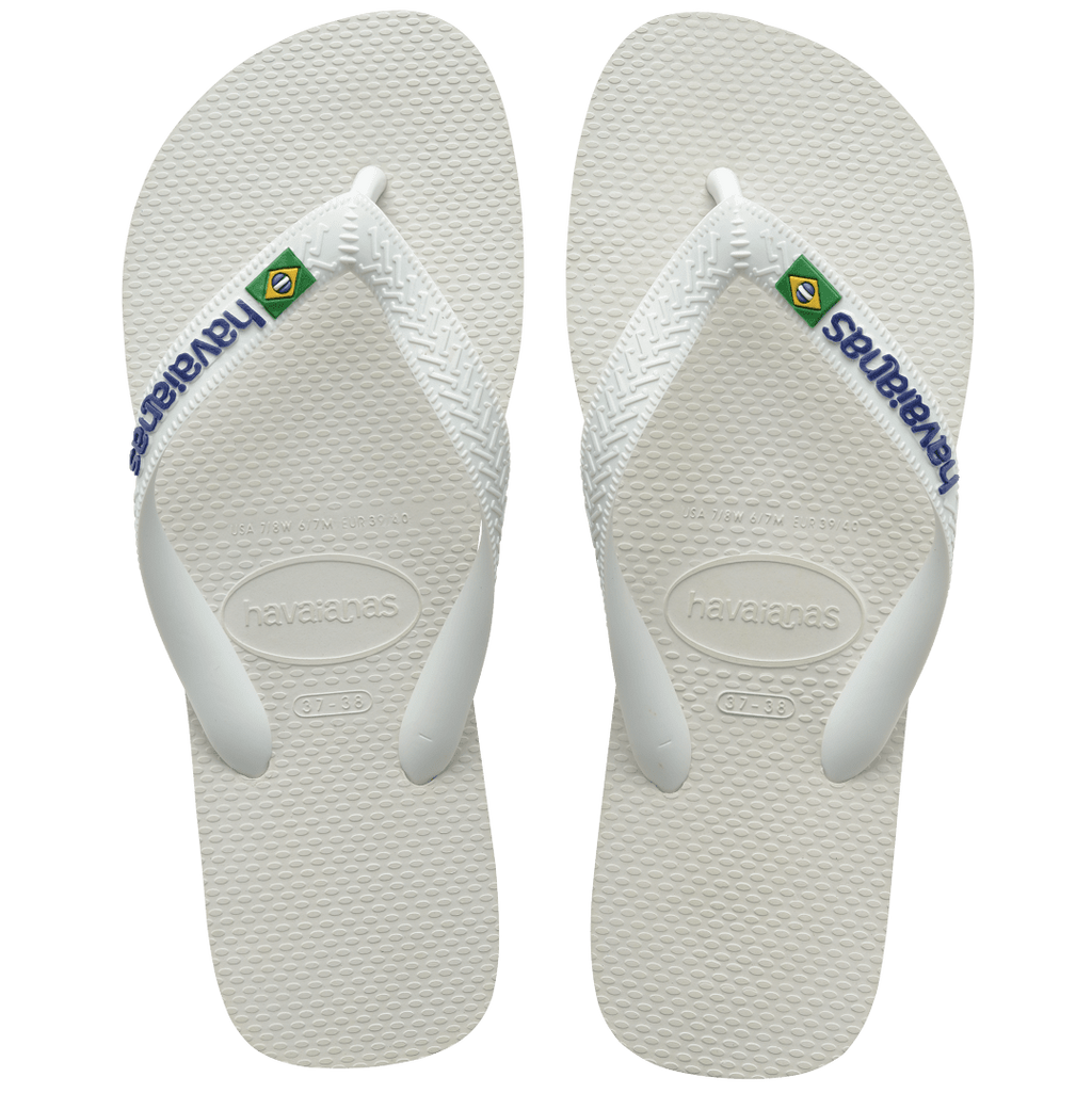 Women's Brazil Logo Flip Flops