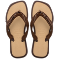 Women's Top Square Fusion Boho Flip Flops