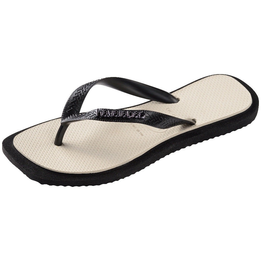 Women's Top Square Fusion Flip Flops