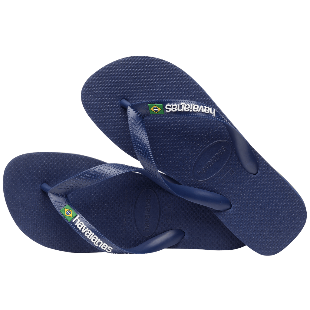 Kids' Brazil Logo Flip Flops